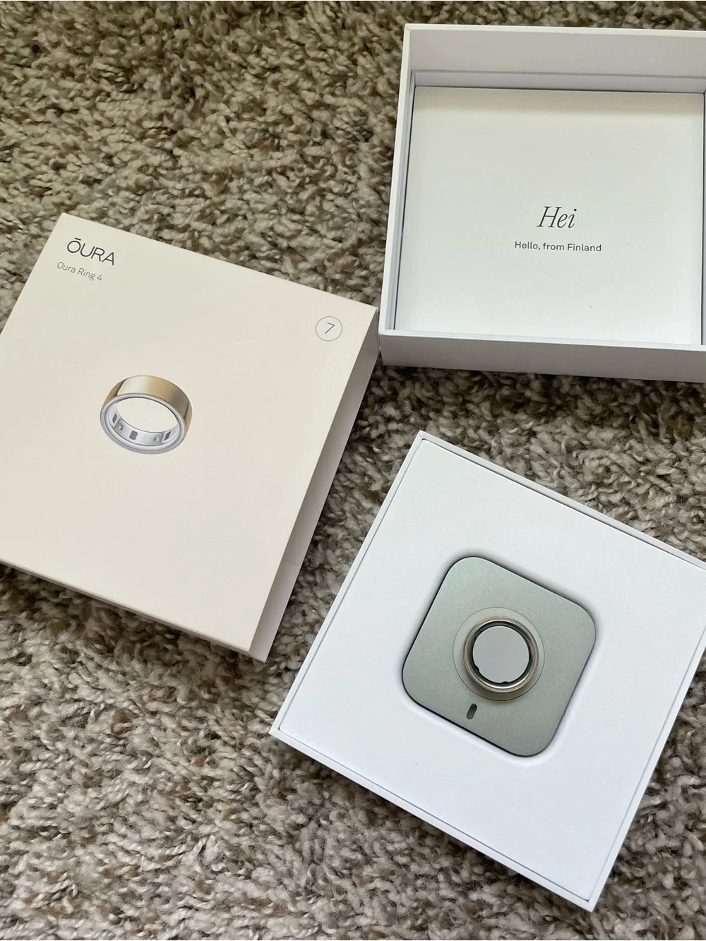 Oura Ring 4 – Gold Size 7
